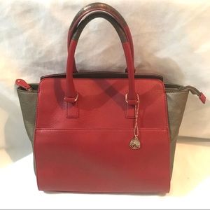 BIG BUDDAH Red And Bronze Nala Bag